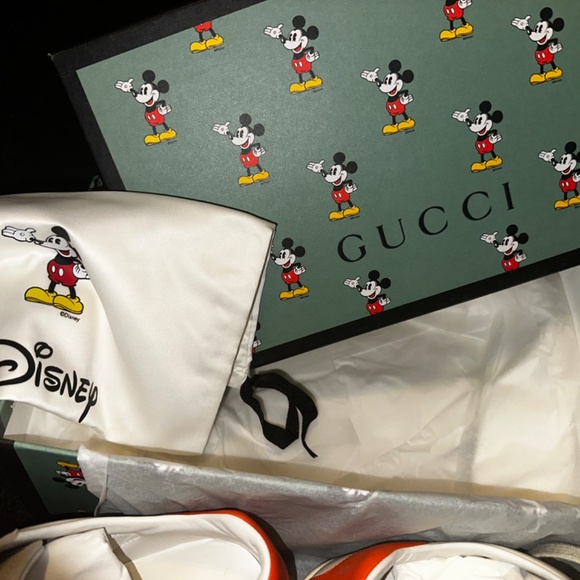 Gucci x Disney Mickey Mouse Sneakers - Picture 5 of 12